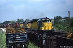 CNW 5072, UP 3265, and 3057 at the GTW Interchange